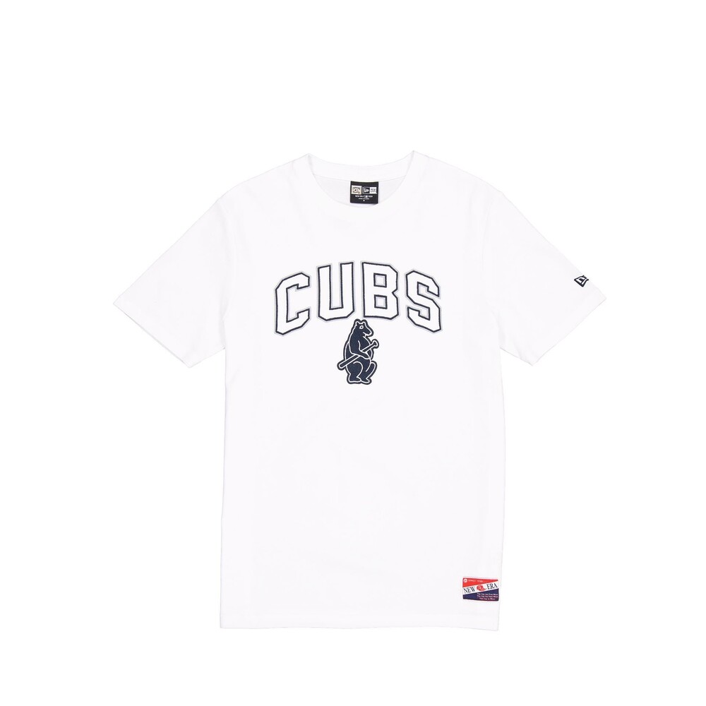 New Era Chicago Cubs Throwback White T-Shirt - Size L